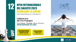 12° OPEN INTERNAZIONALE DEL SALENTO 2023 - Benvenuti