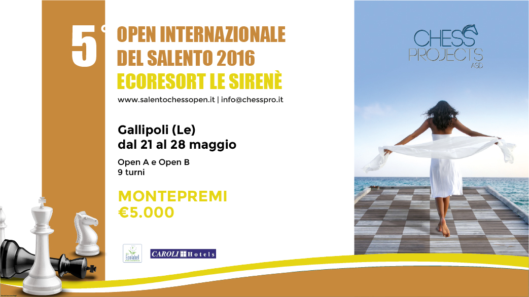 5° Open Internazionale del Salento 2016