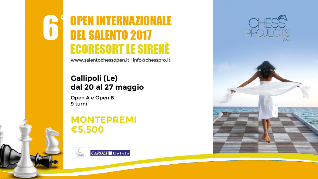 6° Open Internazionale del Salento 2017