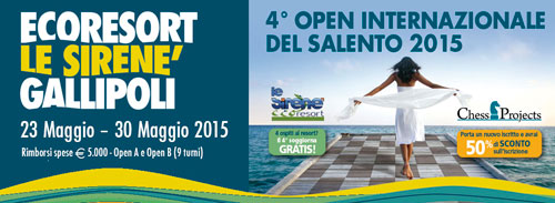 4° Open Internazionale del Salento 2015