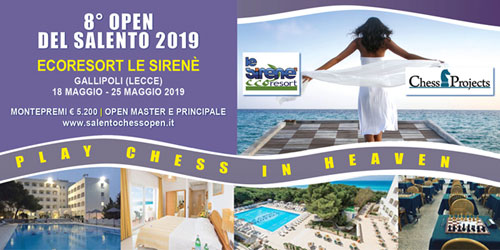 8° Open Internazionale del Salento 2019